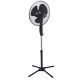 VENTILATORE A PIANTANA, 3 VELOCITÀ CON OSCILLAZIONE, 45 W, H.133 CM, NERO, ARTICFRESH